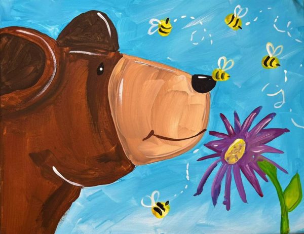 Honey Bear Painting