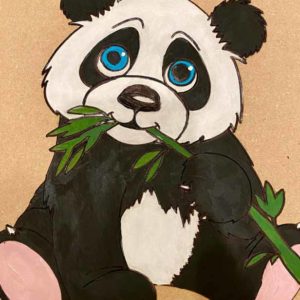 Panda Painting