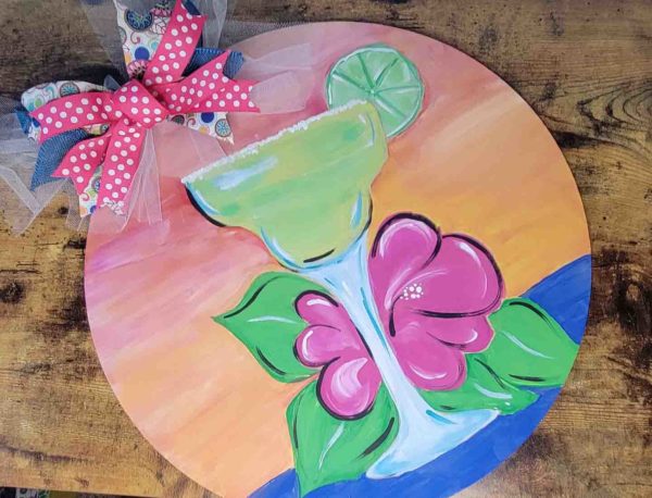 Margarita Nights Door Hanger