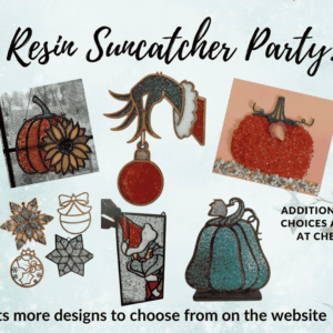 Resin Suncatcher Craft Party November 8th