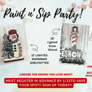 Resin Suncatcher Craft Party November 8th