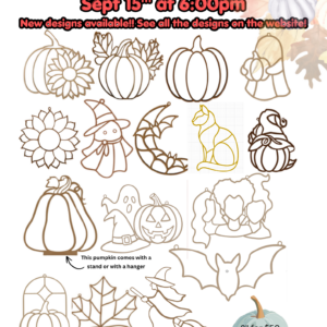 Resin Suncatcher Craft Party September 15