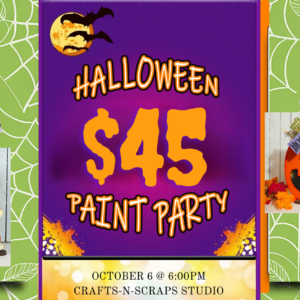 Paint Party October 6th
