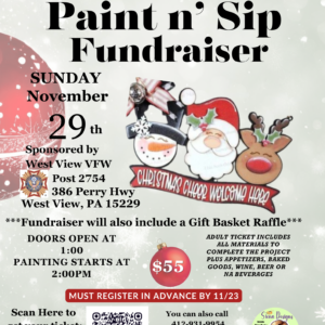 VFW Fundraiser November 29th